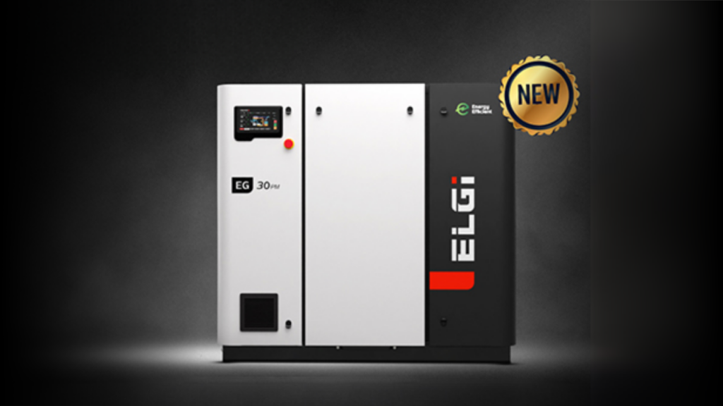 Introducing the new ELGi EG Series Permanent Magnet Synchronous Motor Screw Compressor