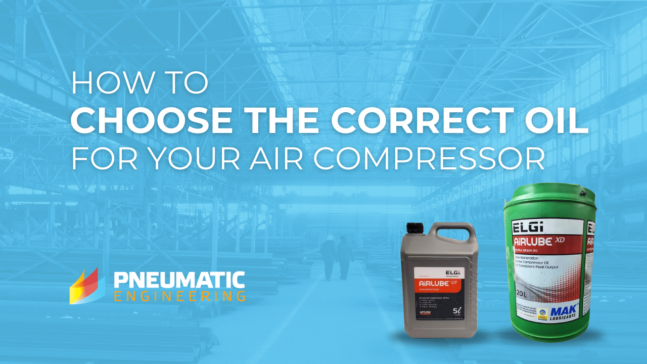 How to Choose the Correct Oil for Your Air Compressor