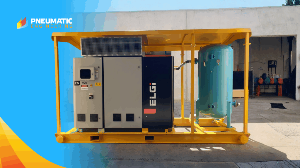 Case Study: Custom 1000V Skid-Mounted Air for Underground Mining