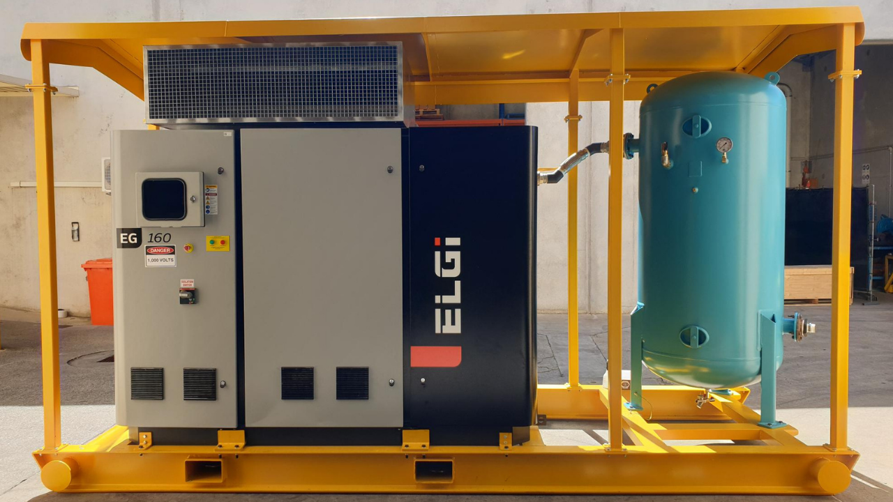 Case Study: Custom 1000V Skid-Mounted Air for Underground Mining
